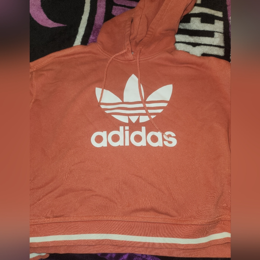 Adidas crop sweatshirt